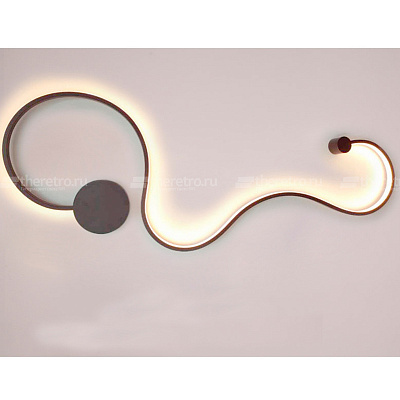 Настенное бра Modern Simple White Black Line A фото 15