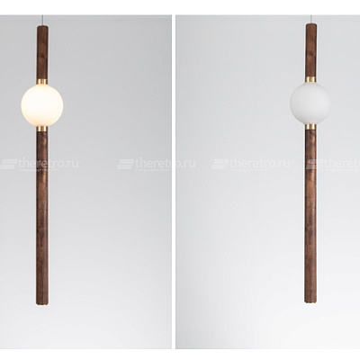 Подвесной светильник Lee Broom Orion Globe wood A фото 17