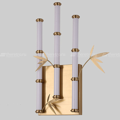 Настенный светильник в японском стиле Бамбук Japanese Style Bamboo Wall Lamp-2 фото 16