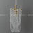 Подвесной светильник с каскадным абажуром из хрустальных бусин PALMIRA фото 6