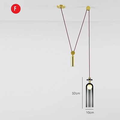 Roll & Hill Shape Up 5-Piece Chandelier V9 A фото 8