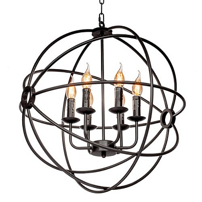 Restoration Hardware Foucault's Orb Smoke 35 см    фото 1