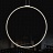 Подвесной светильник TOCCATA 2 кольца 70 см  Черный фото 8