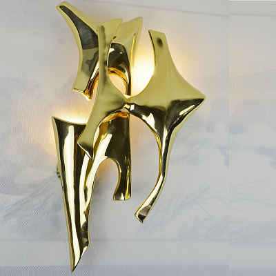 Бра Signed Wall Light by Fred Brouard фото 6