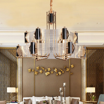 Люстра Glass Tube Chandelier Bakalowits & Sohne Chandelier 1 Row фото 8