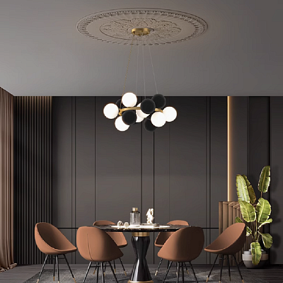 Кольцевые люстры и светильники LATTE фото 18