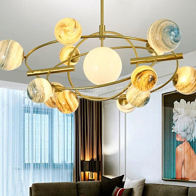 Подвесная люстра Delight Collection Planet C фото 9