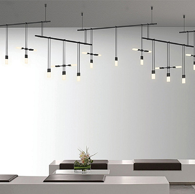 Подвесная система Suspenders 36 Inch 5 Bar Zig Zag 15 Light LED Suspension System By Robert Sonneman, from SONNEMAN фото 9