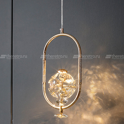 Подвесной одиночный светильник Vibrosa FR-159 A фото 8