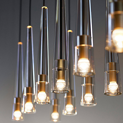 Jonathan Browning Apollinaire Linear Chandelier фото 4
