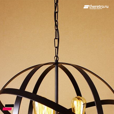 IRON FARN FLAT PENDANT Черный фото 4
