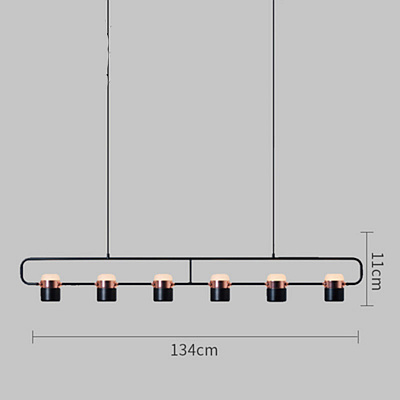Люстра Seeddesign Ling P1 Black 134 см   фото 9