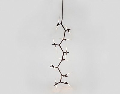 Roll and Hill Agnes Chandelier Lindsey Adelman 6 плафонов Хром фото 6