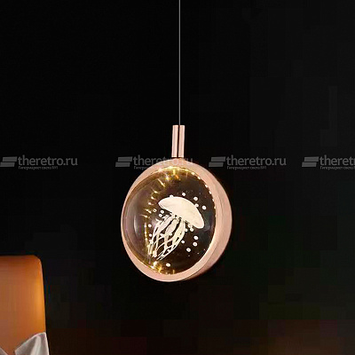 Подвесной светильник Modern Crystal Ball Wall Lamp A фото 16